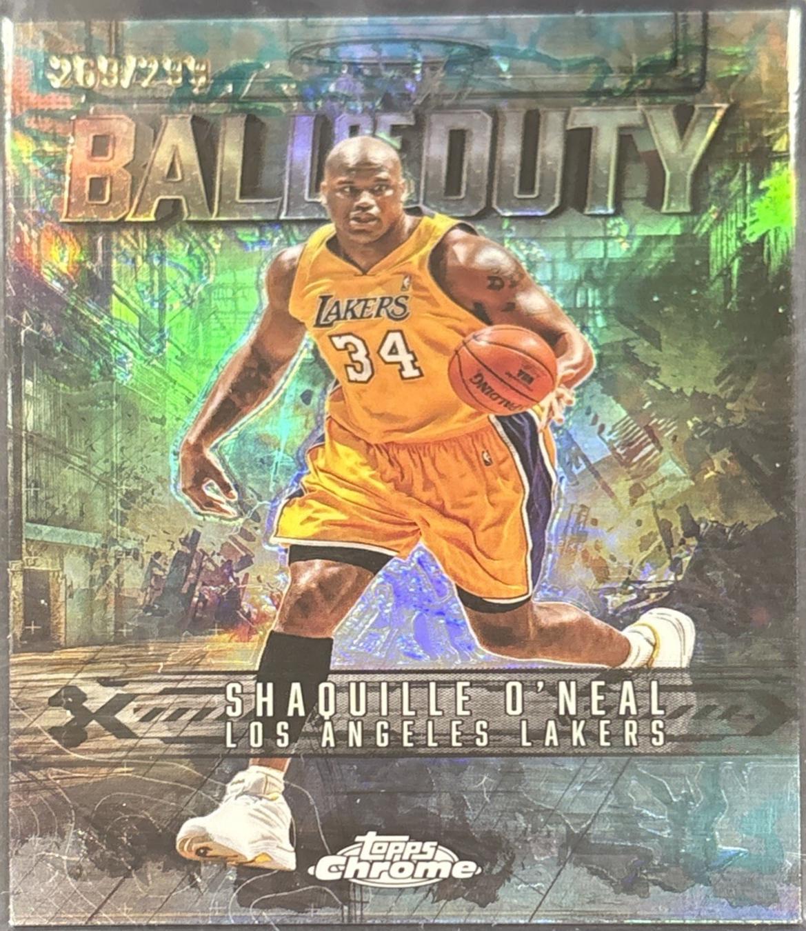 Shaquille O'Neal [Teal Refractor] #BD-18