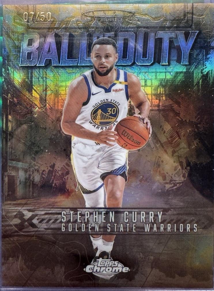 Stephen Curry [Gold Refractor] #BD-9