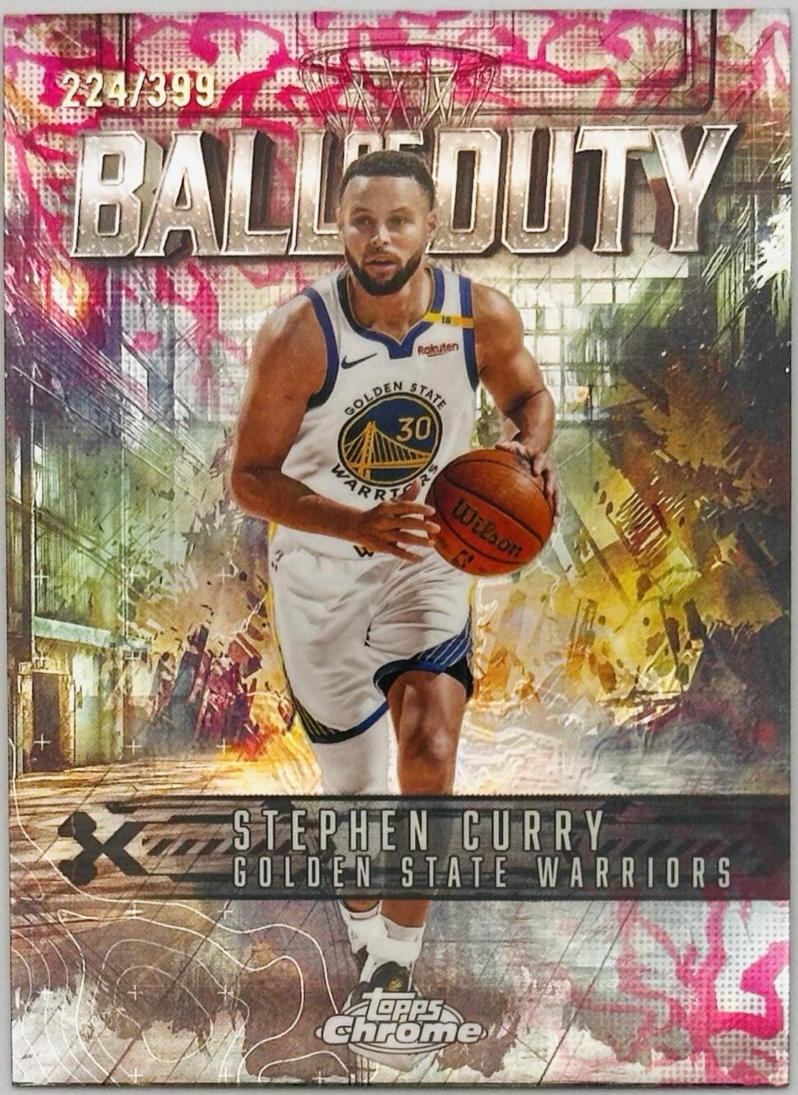 Stephen Curry [Magenta Refractor] #BD-9