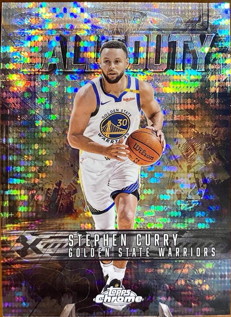 Stephen Curry [Pulsar Refractor] #BD-9