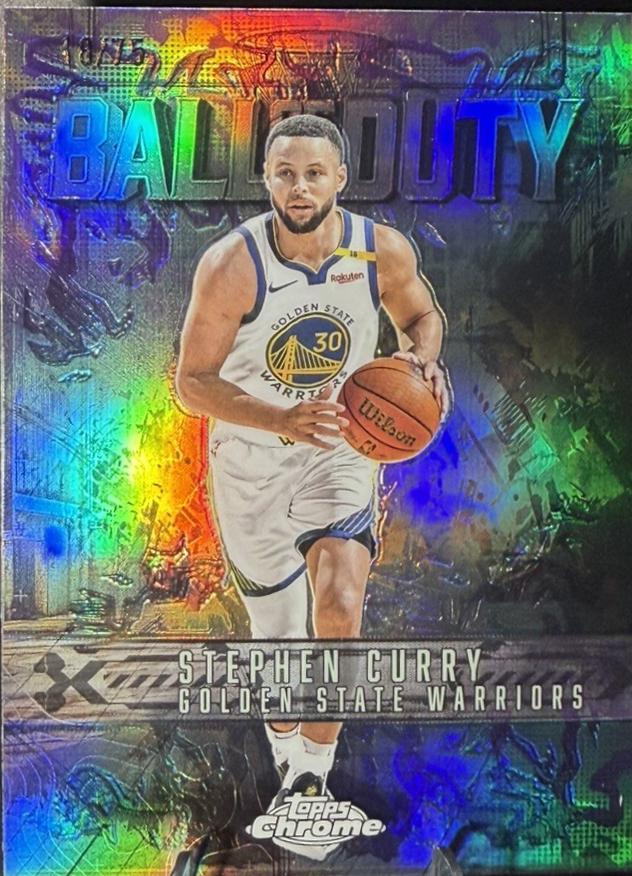 Stephen Curry [Purple Refractor] #BD-9