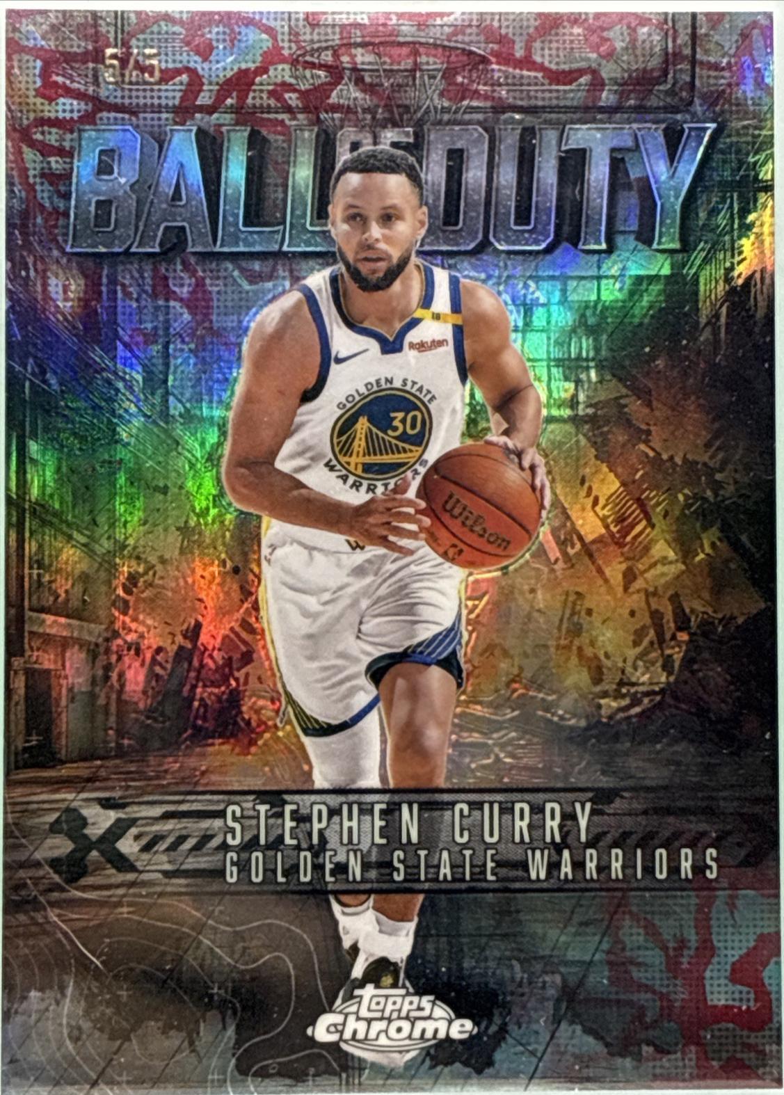 Stephen Curry [Red Refractor] #BD-9