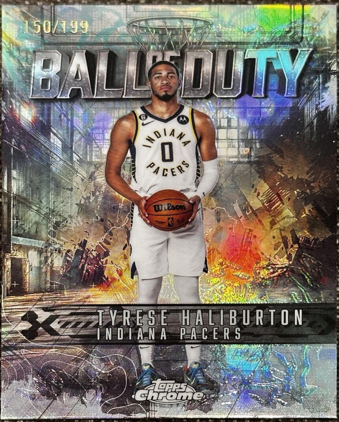 Tyrese Haliburton [Aqua Refractor] #BD-12
