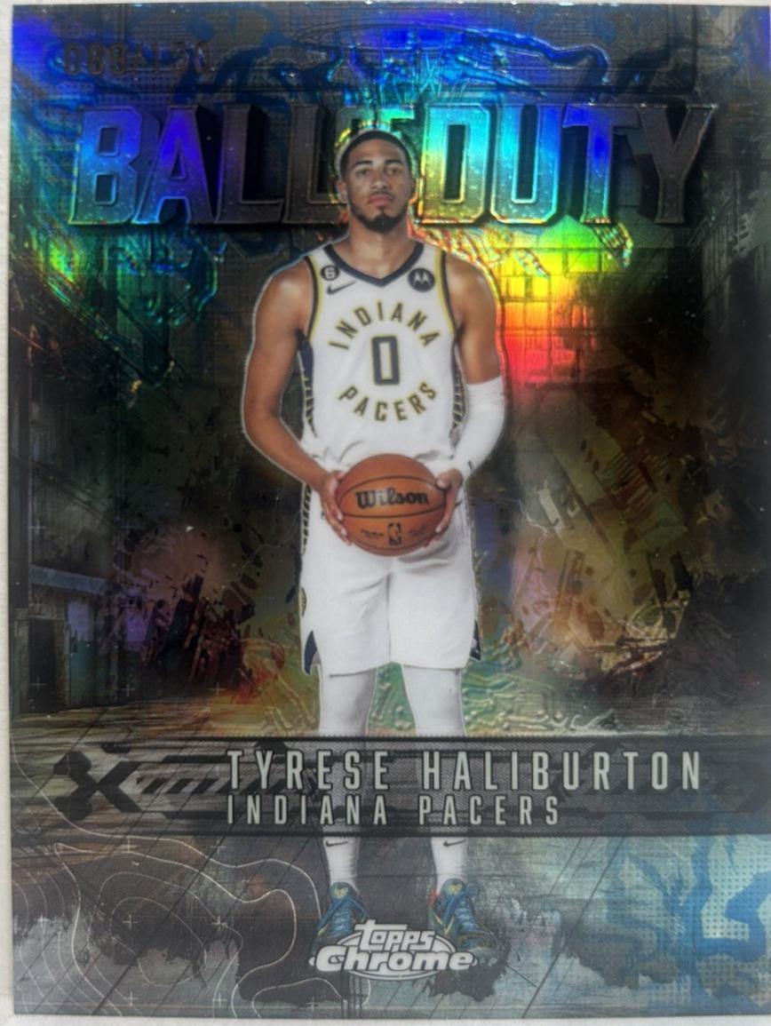 Tyrese Haliburton [Blue Refractor] #BD-12