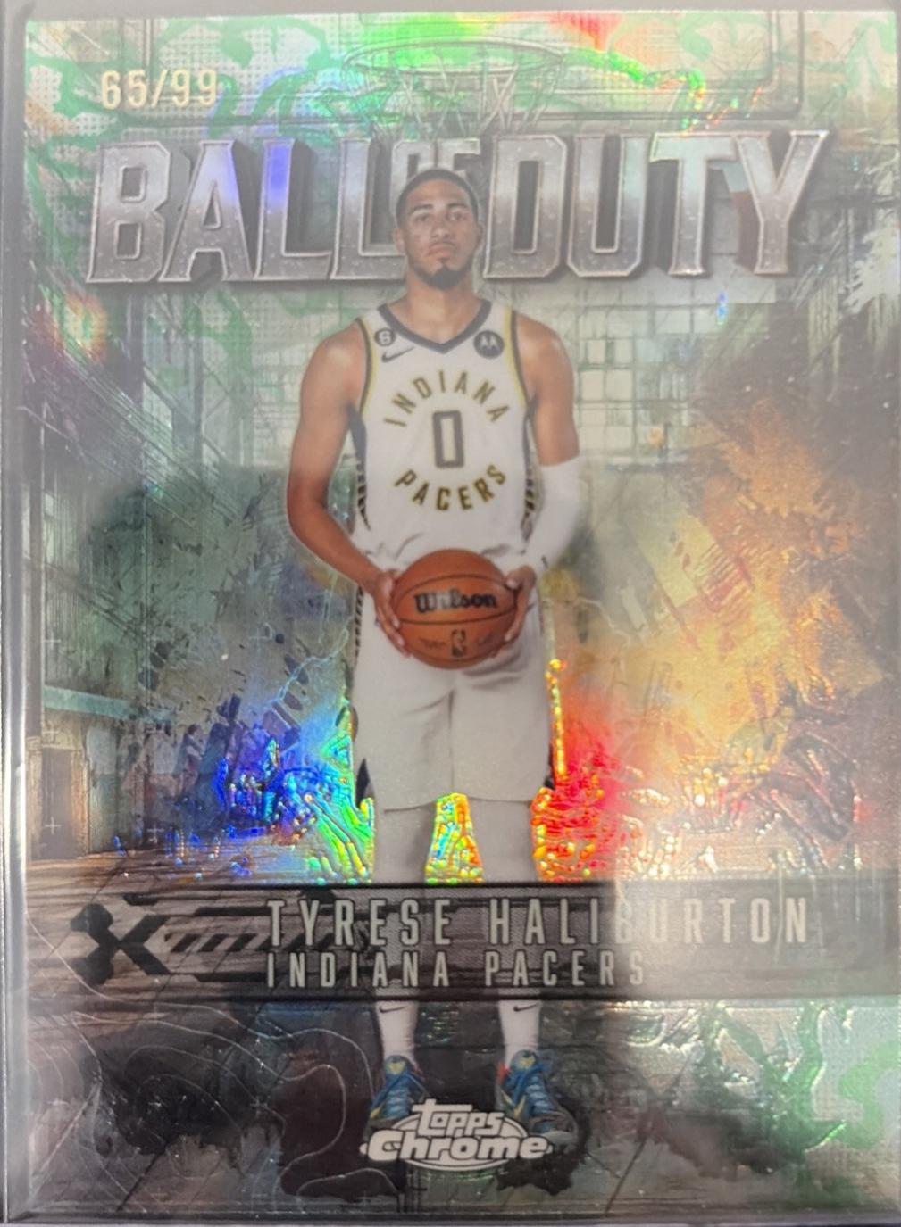 Tyrese Haliburton [Green Refractor] #BD-12