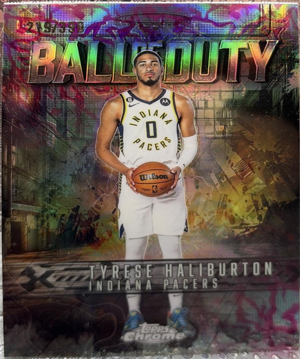 Tyrese Haliburton [Magenta Refractor] #BD-12
