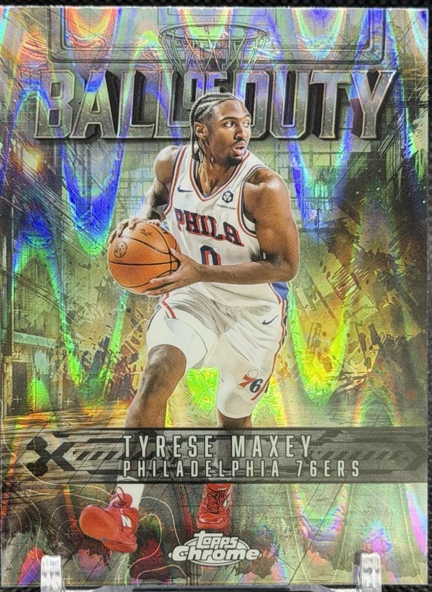 Tyrese Maxey [RayWave Refractor] #BD-10