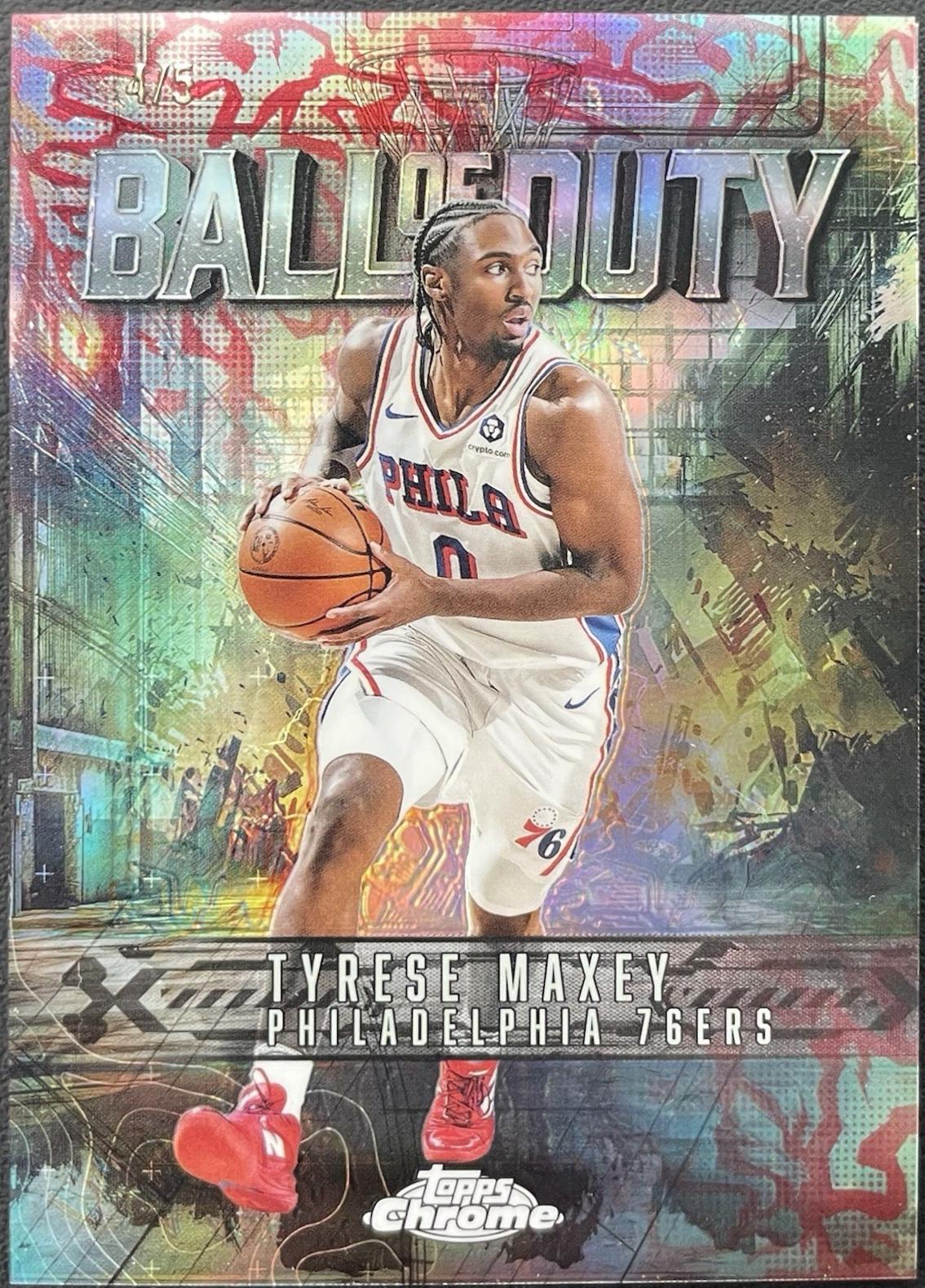 Tyrese Maxey [Red Refractor] #BD-10