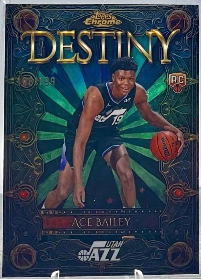 Ace Bailey [Refractor Aqua] #D-5