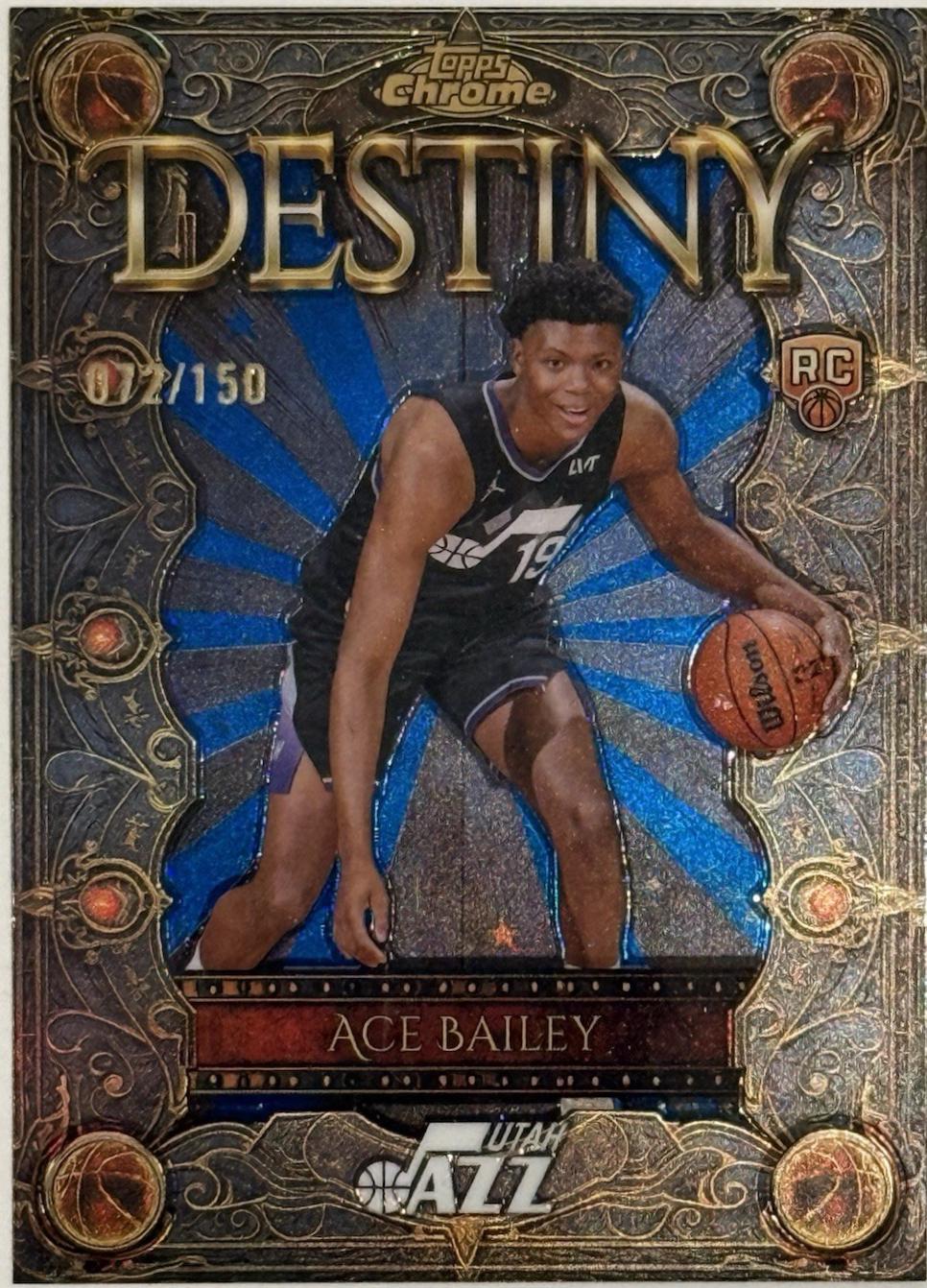 Ace Bailey [Refractor Blue] #D-5