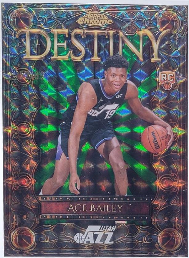 Ace Bailey [Refractor Green] #D-5