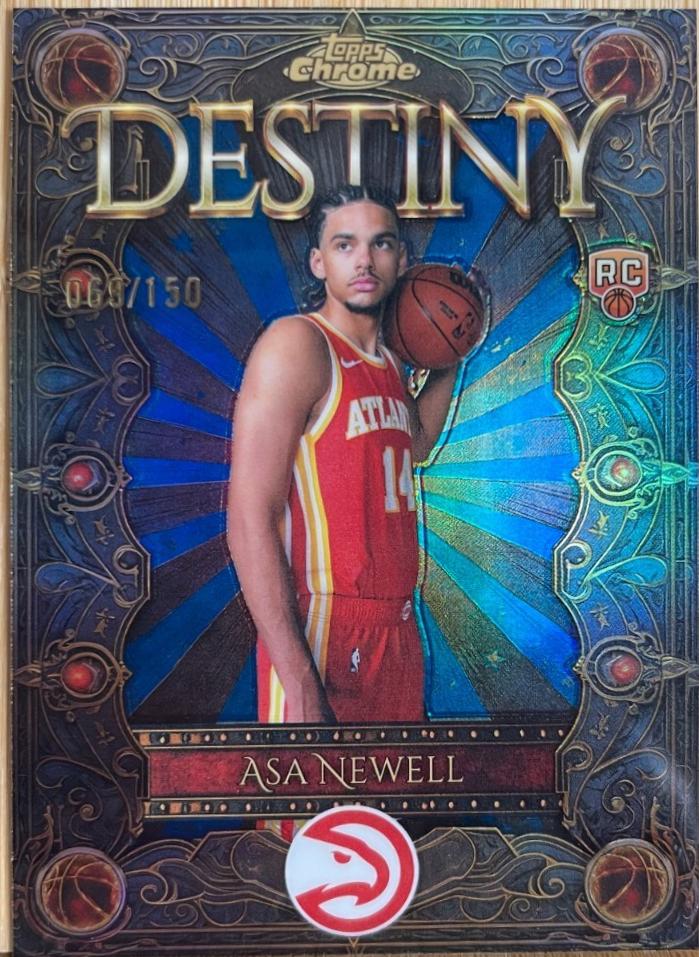 Asa Newell [Refractor Blue] #D-19