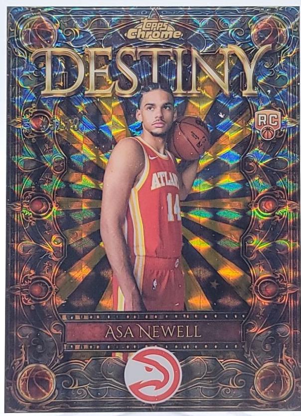 Asa Newell [Refractor Gold Geometric] #D-19