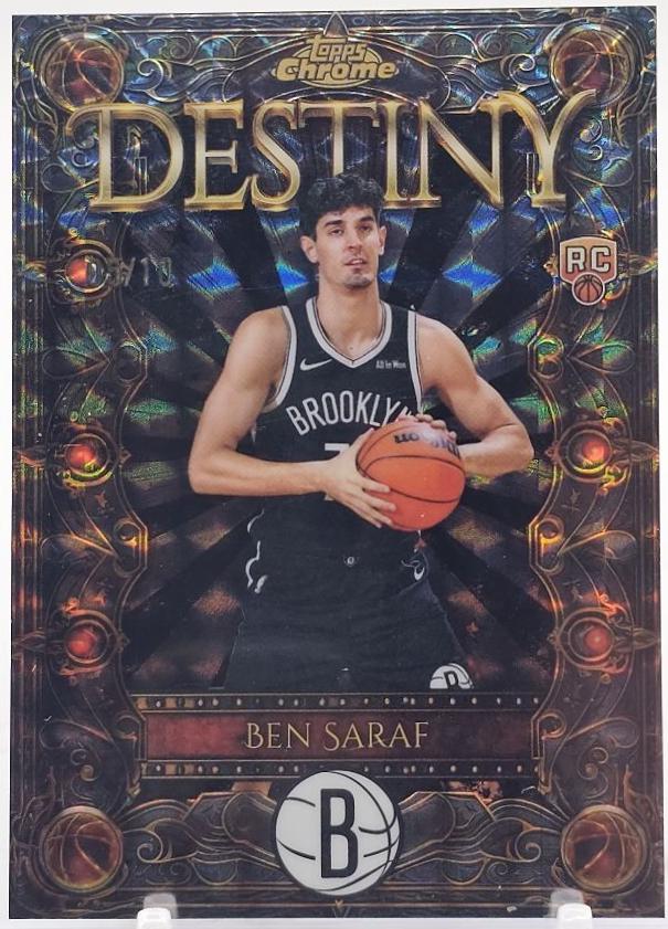 Ben Saraf [Refractor Black Geometric] #D-24