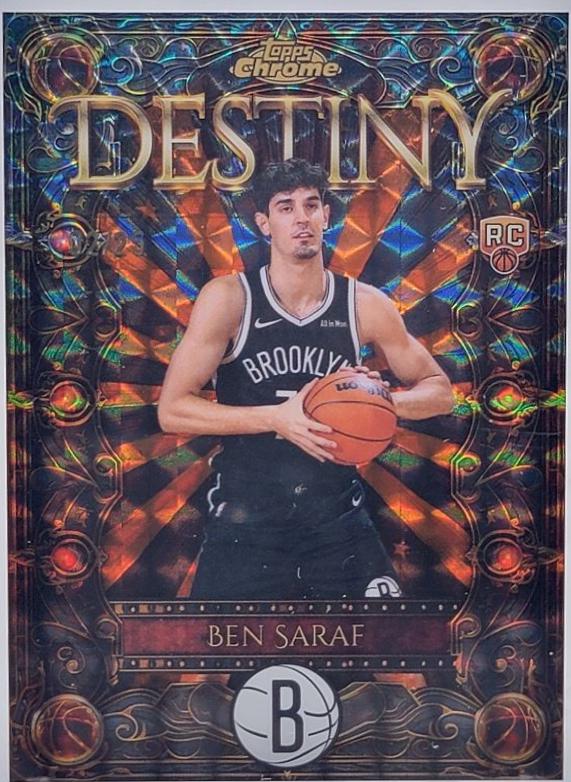 Ben Saraf [Refractor Orange Geometric] #D-24