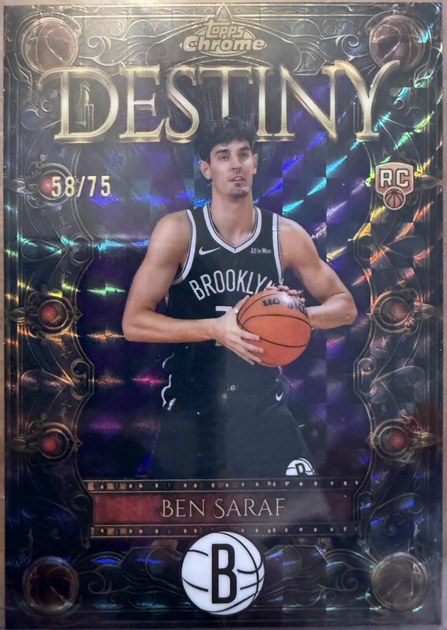 Ben Saraf [Refractor Purple] #D-24
