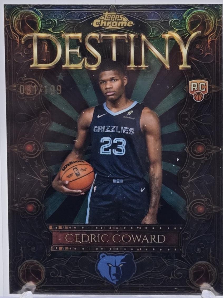 Cedric Coward [Refractor Aqua] #D-10