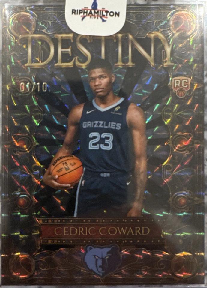 Cedric Coward [Refractor Black Geometric] #D-10