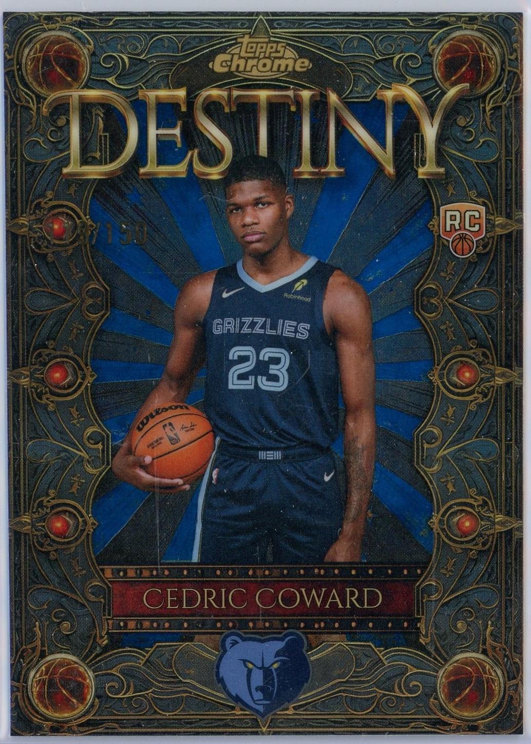 Cedric Coward [Refractor Blue] #D-10