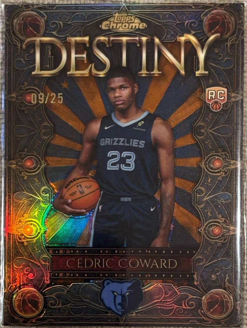 Cedric Coward [Refractor Orange] #D-10