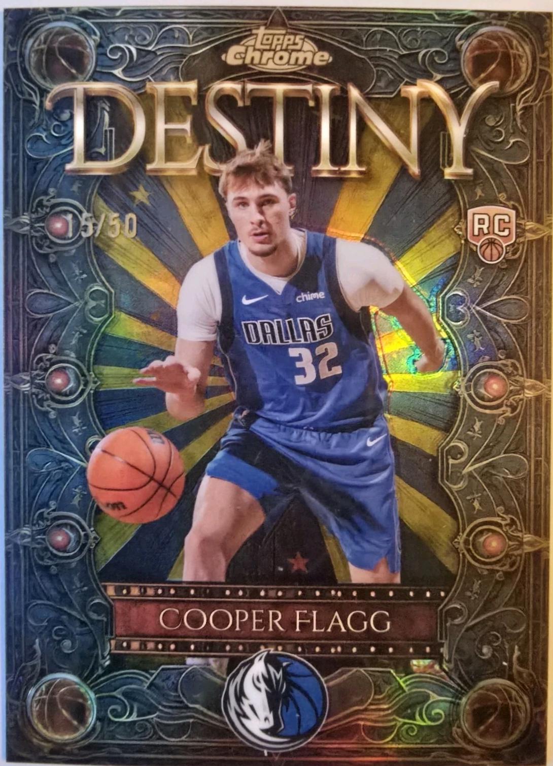Cooper Flagg [Refractor Gold] #D-1
