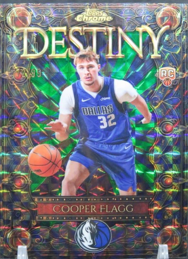 Cooper Flagg [Refractor Green Geometric] #D-1