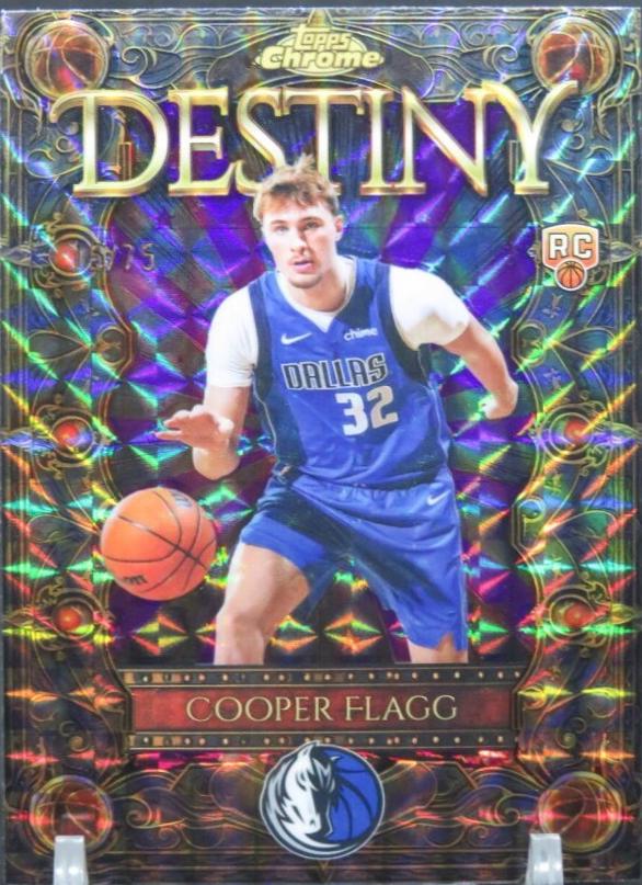 Cooper Flagg [Refractor Purple Geometric] #D-1