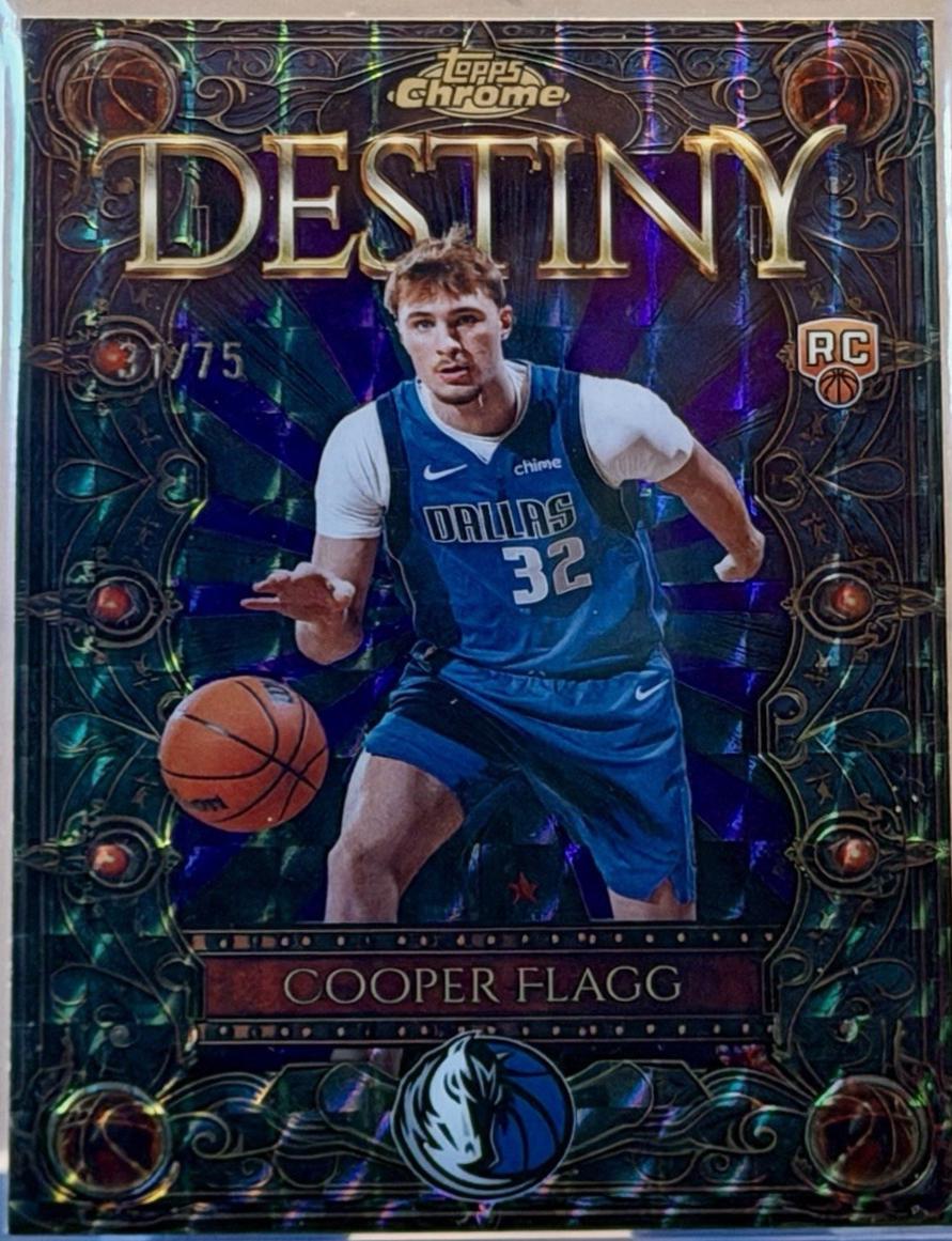 Cooper Flagg [Refractor Purple] #D-1