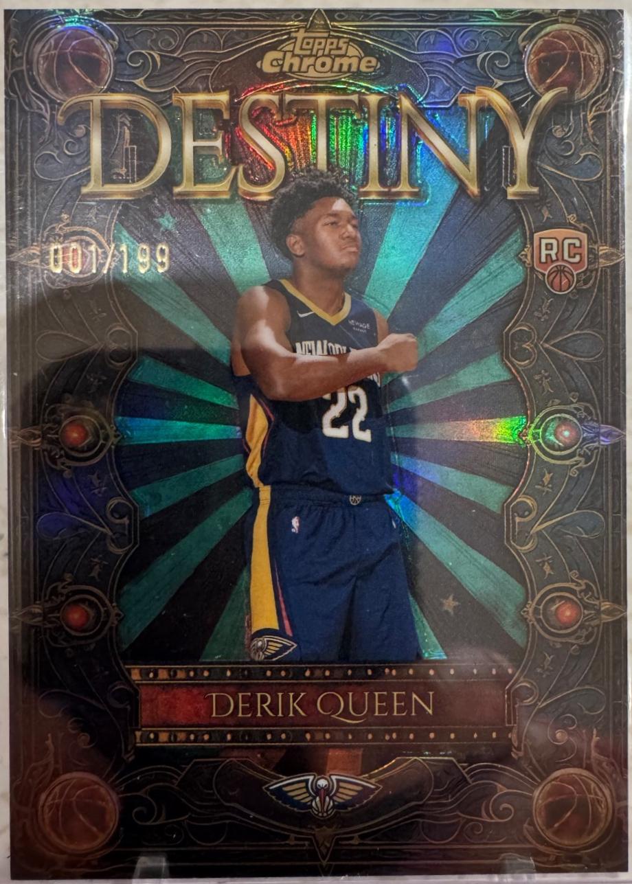 Derik Queen [Refractor Aqua] #D-25