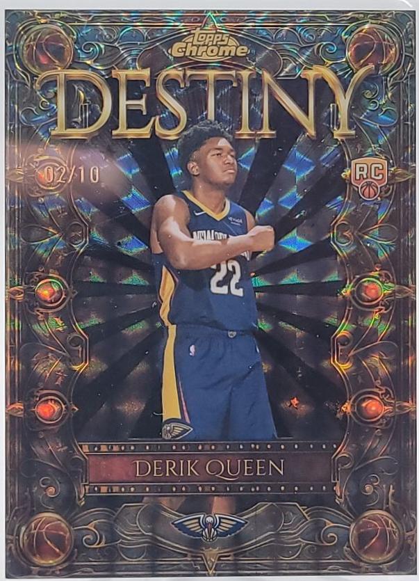 Derik Queen [Refractor Black Geometric] #D-25