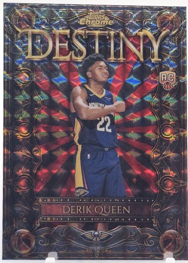 Derik Queen [Refractor Red Geometric] #D-25