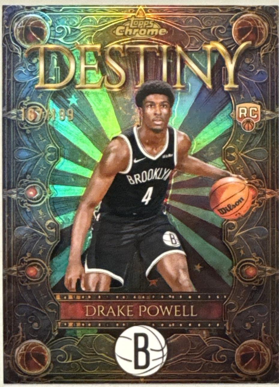 Drake Powell [Refractor Aqua] #D-18