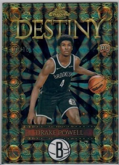 Drake Powell [Refractor Black Geometric] #D-18