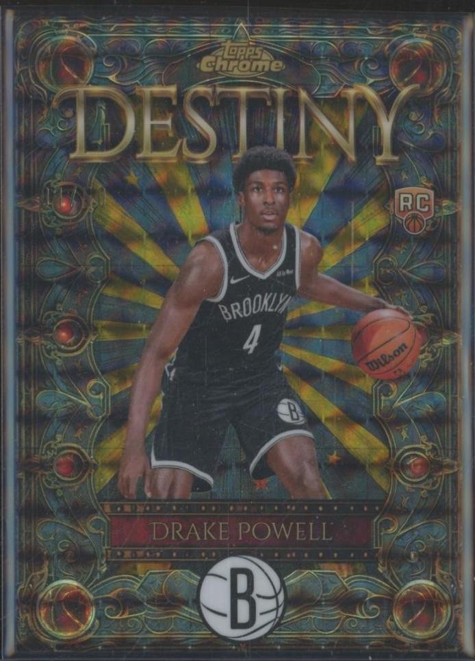 Drake Powell [Refractor Gold Geometric] #D-18