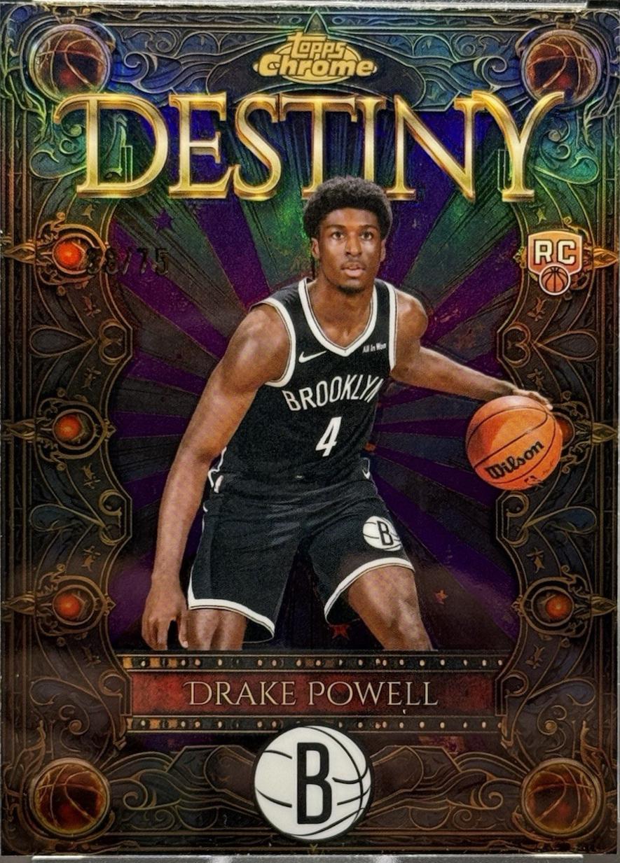 Drake Powell [Refractor Purple] #D-18