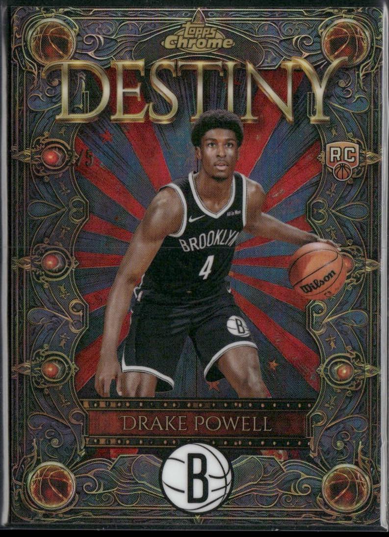 Drake Powell [Refractor Red Geometric] #D-18