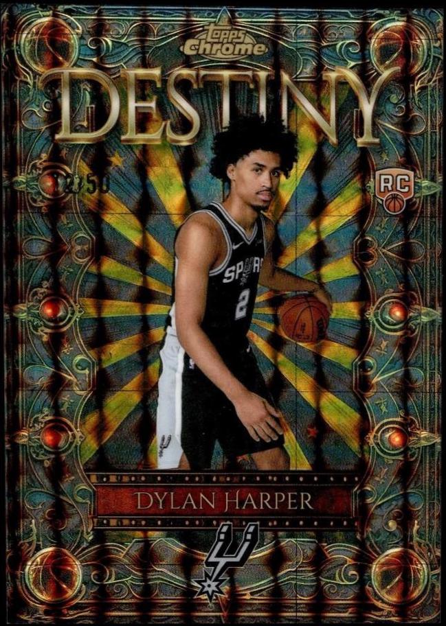 Dylan Harper [Refractor Gold Geometric] #D-2
