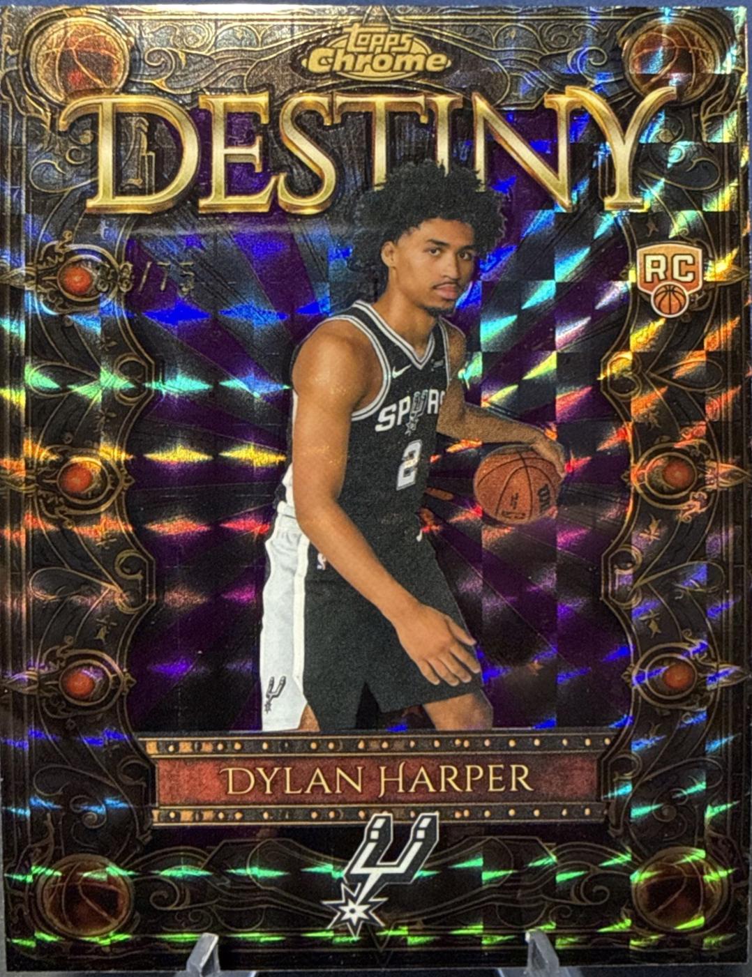 Dylan Harper [Refractor Purple Geometric] #D-2