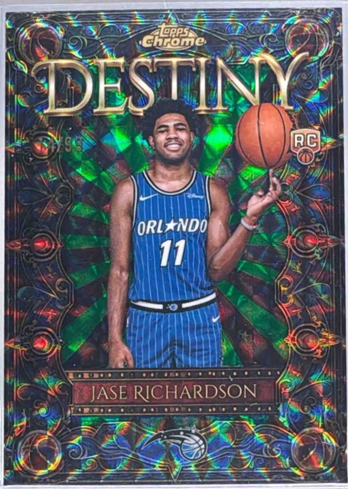 Jase Richardson [Refractor Green Geometric] #D-21