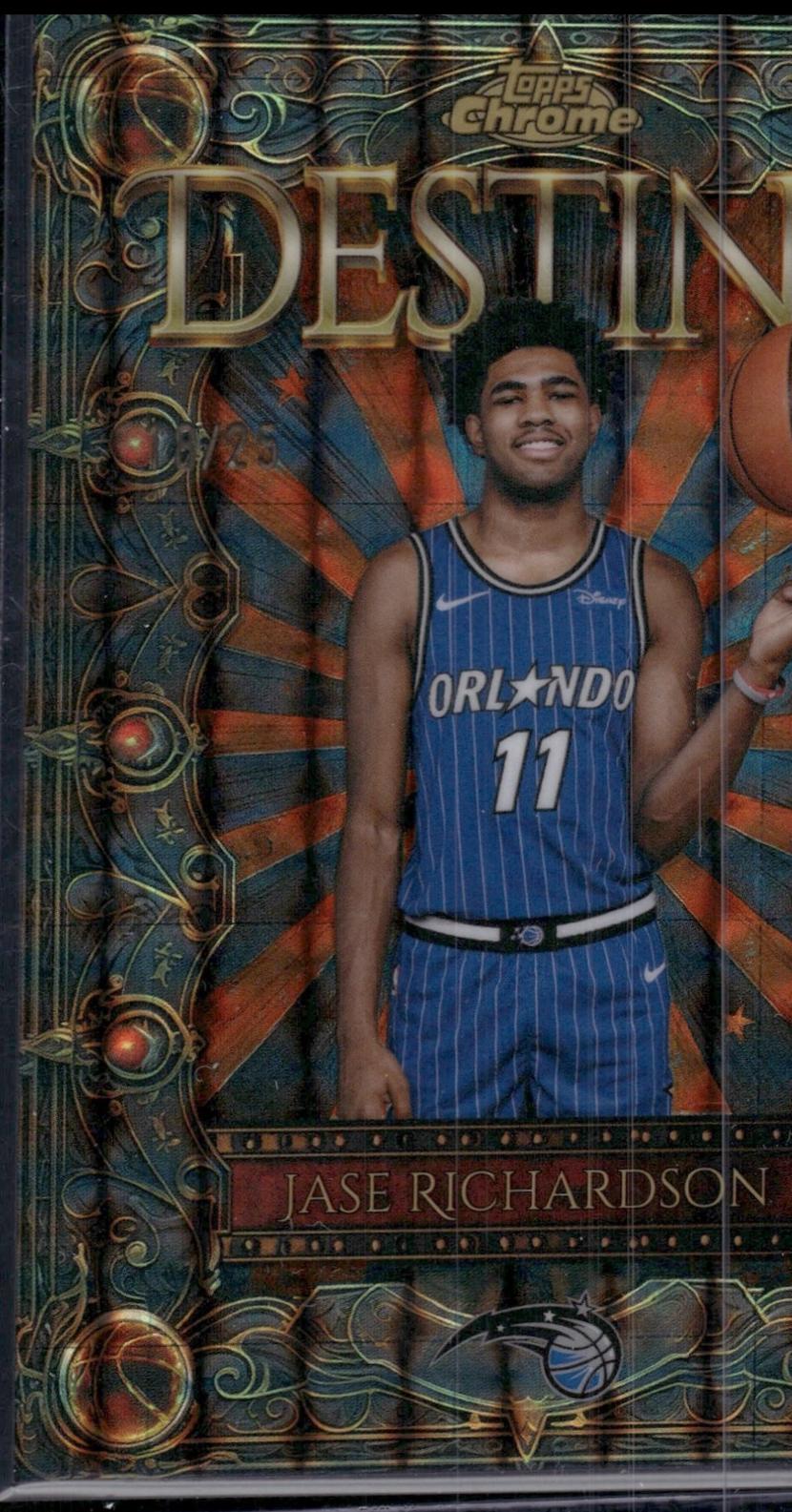 Jase Richardson [Refractor Orange Geometric] #D-21