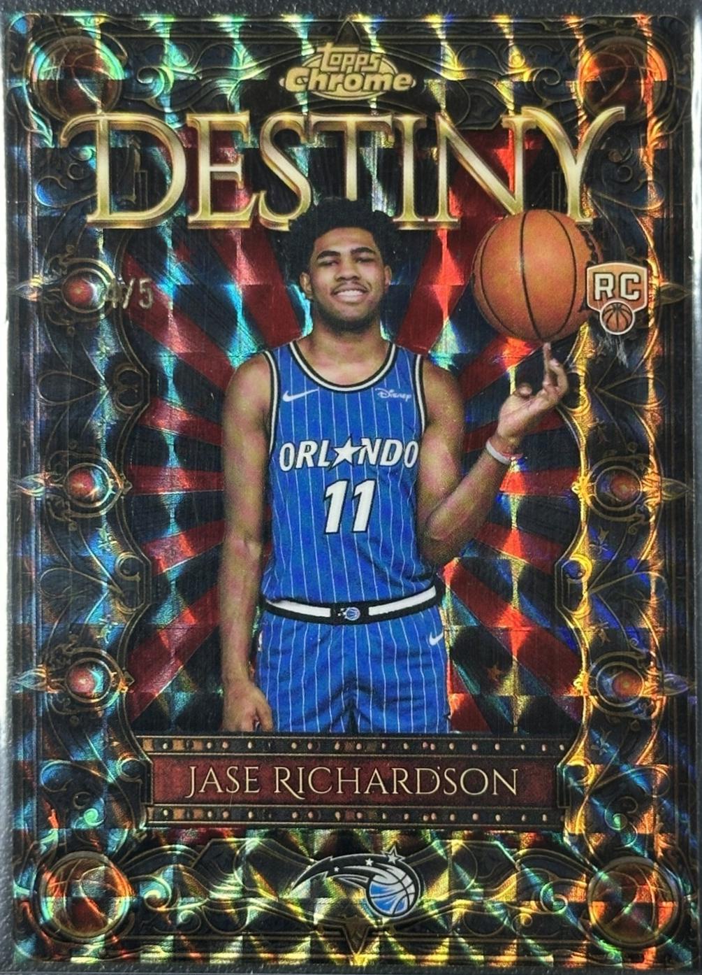 Jase Richardson [Refractor Red Geometric] #D-21