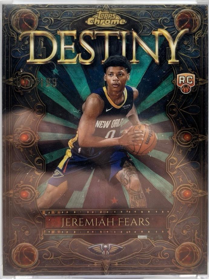 Jeremiah Fears [Refractor Aqua] #D-7