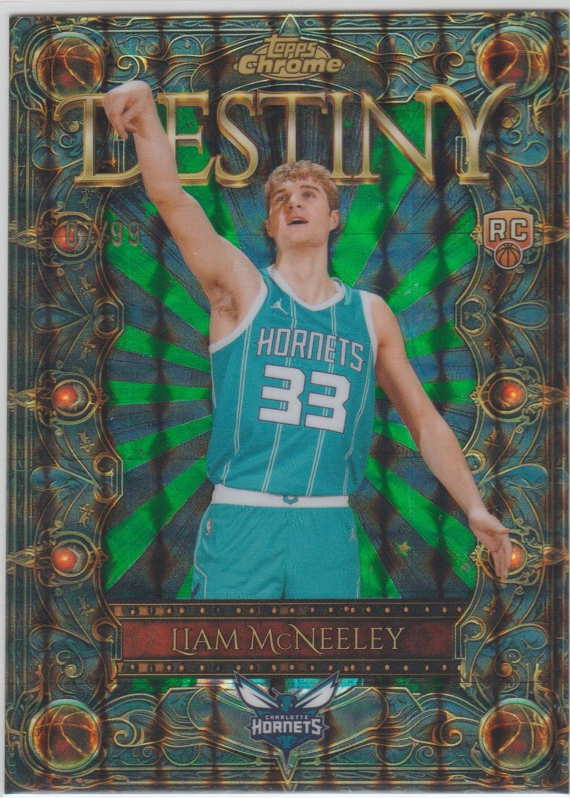 Liam McNeeley [Refractor Green Geometric] #D-22