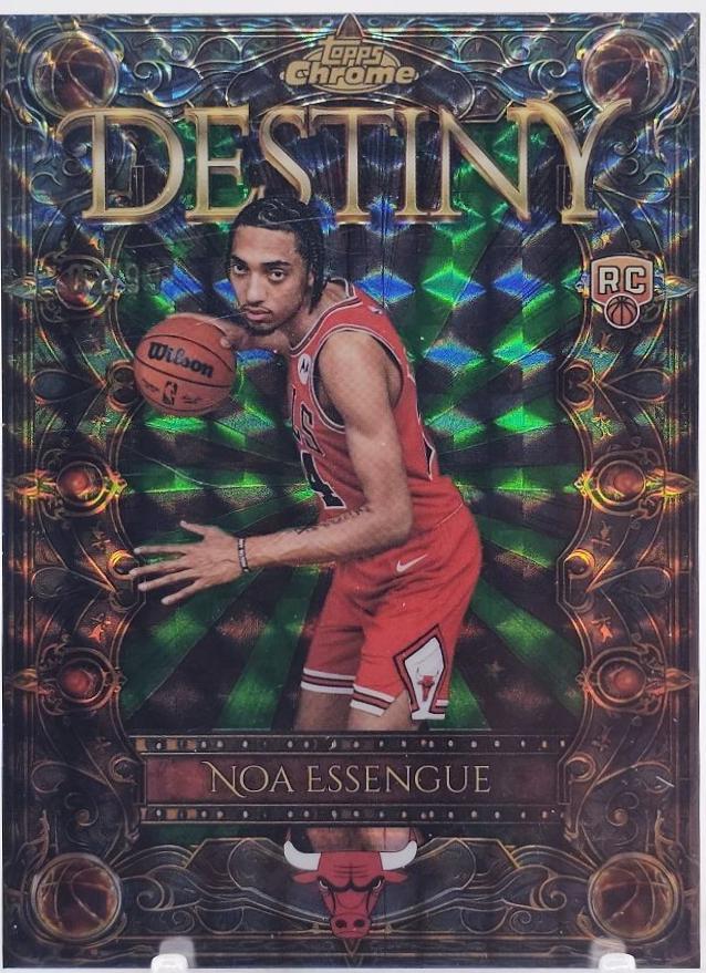 Noa Essengue [Refractor Green Geometric] #D-11