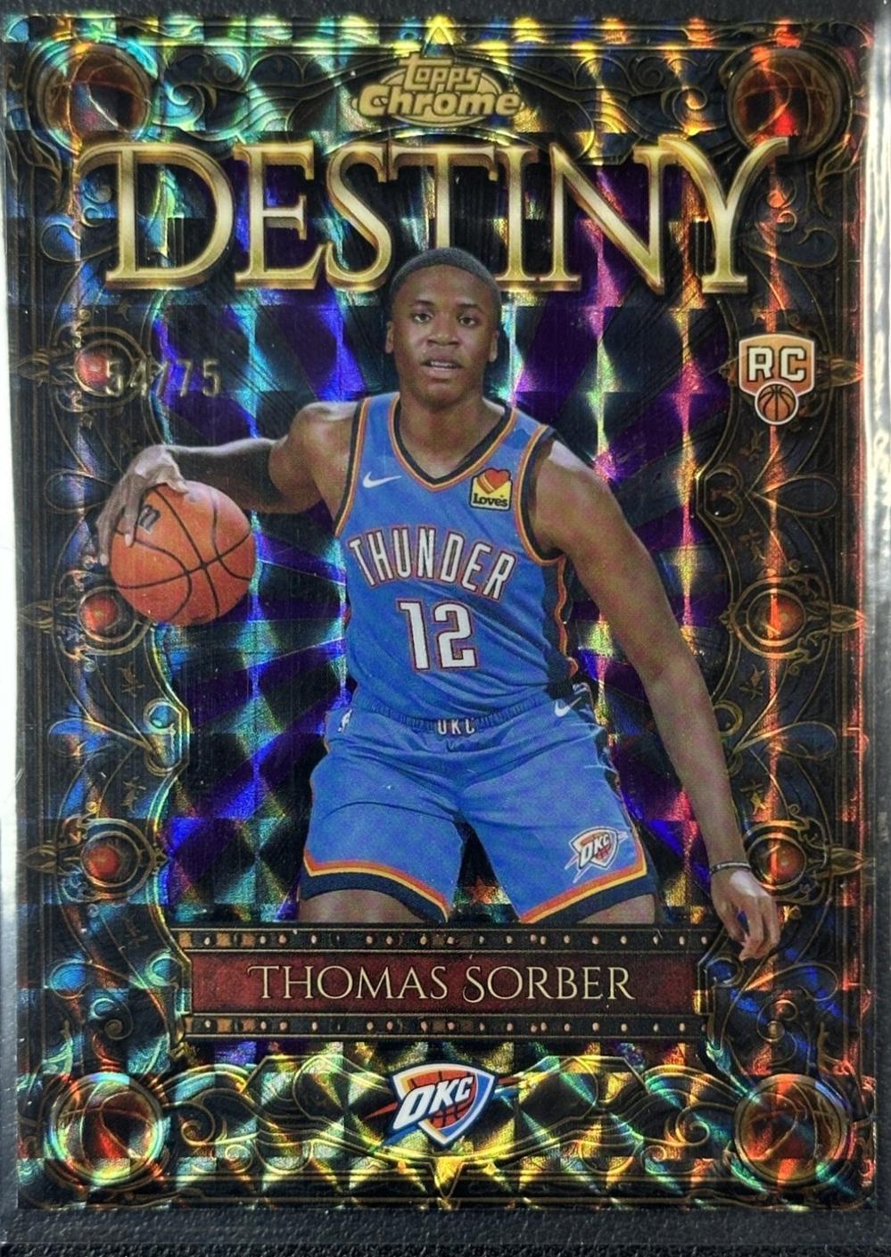 Thomas Sorber [Refractor Purple Geometric] #D-13