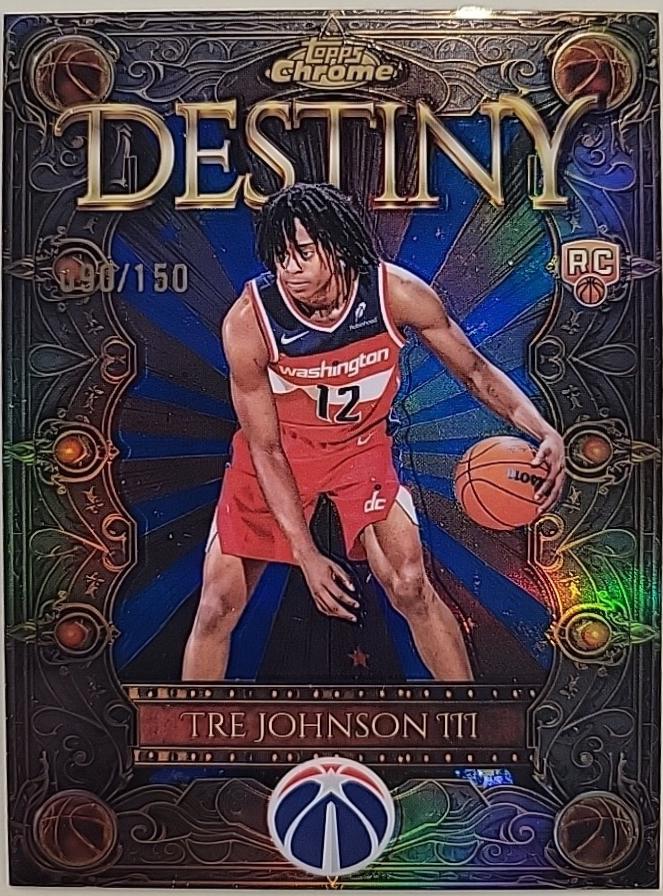Tre Johnson III [Refractor Blue] #D-6