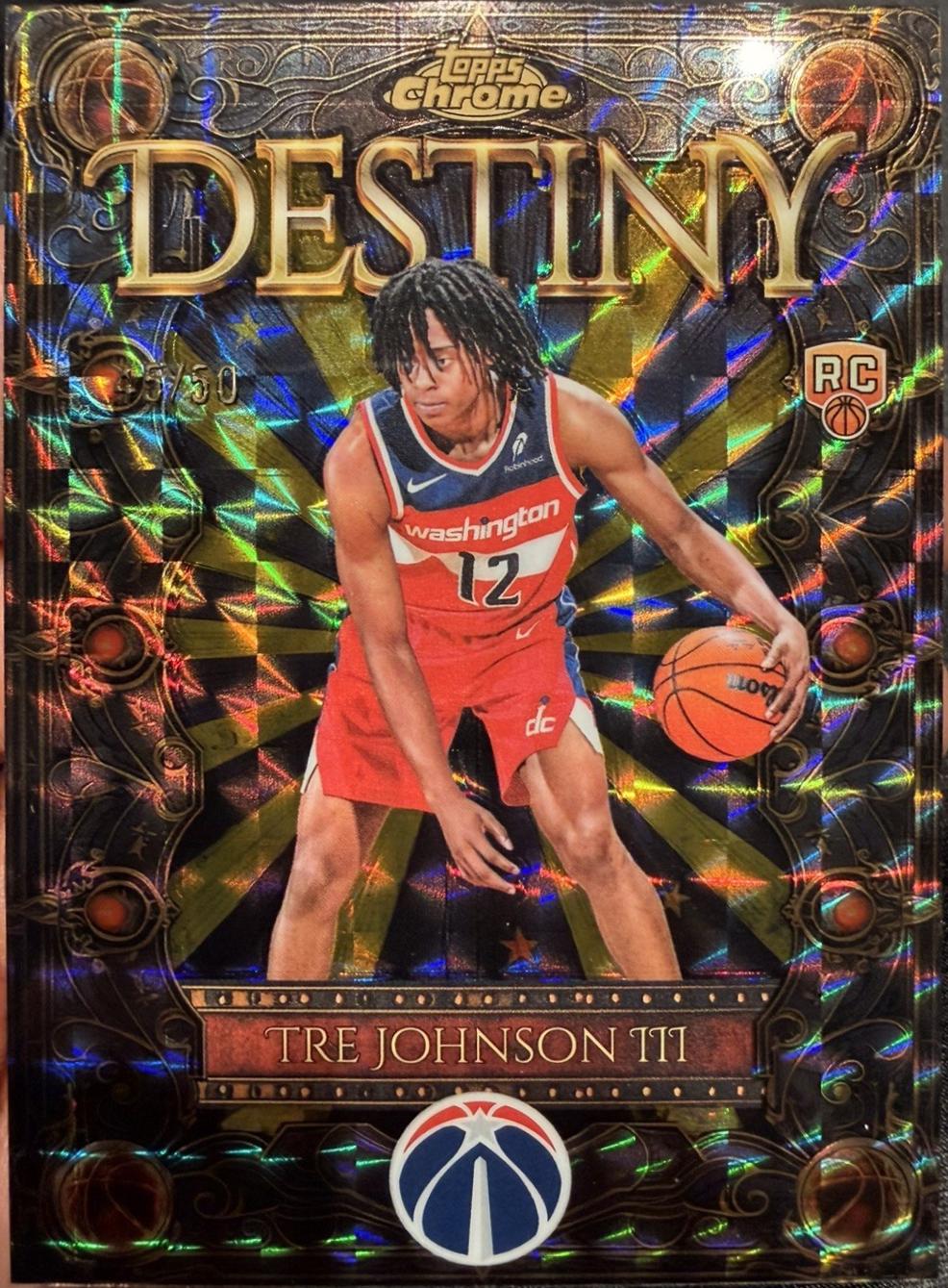 Tre Johnson III [Refractor Gold] #D-6