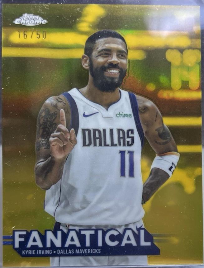 Kyrie Irving [Gold] #FAN-8