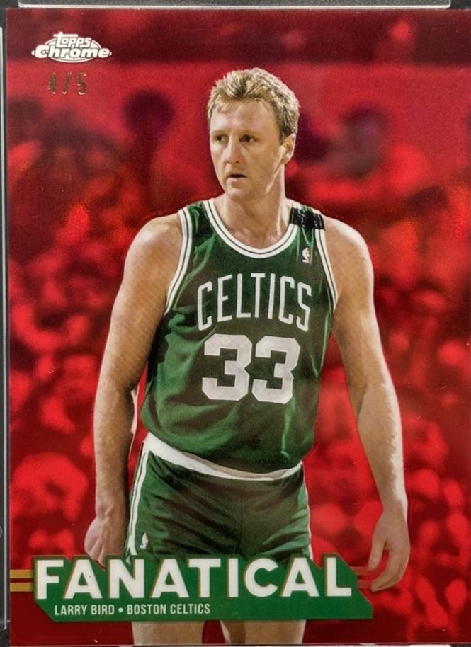 Larry Bird [Red] #FAN-17