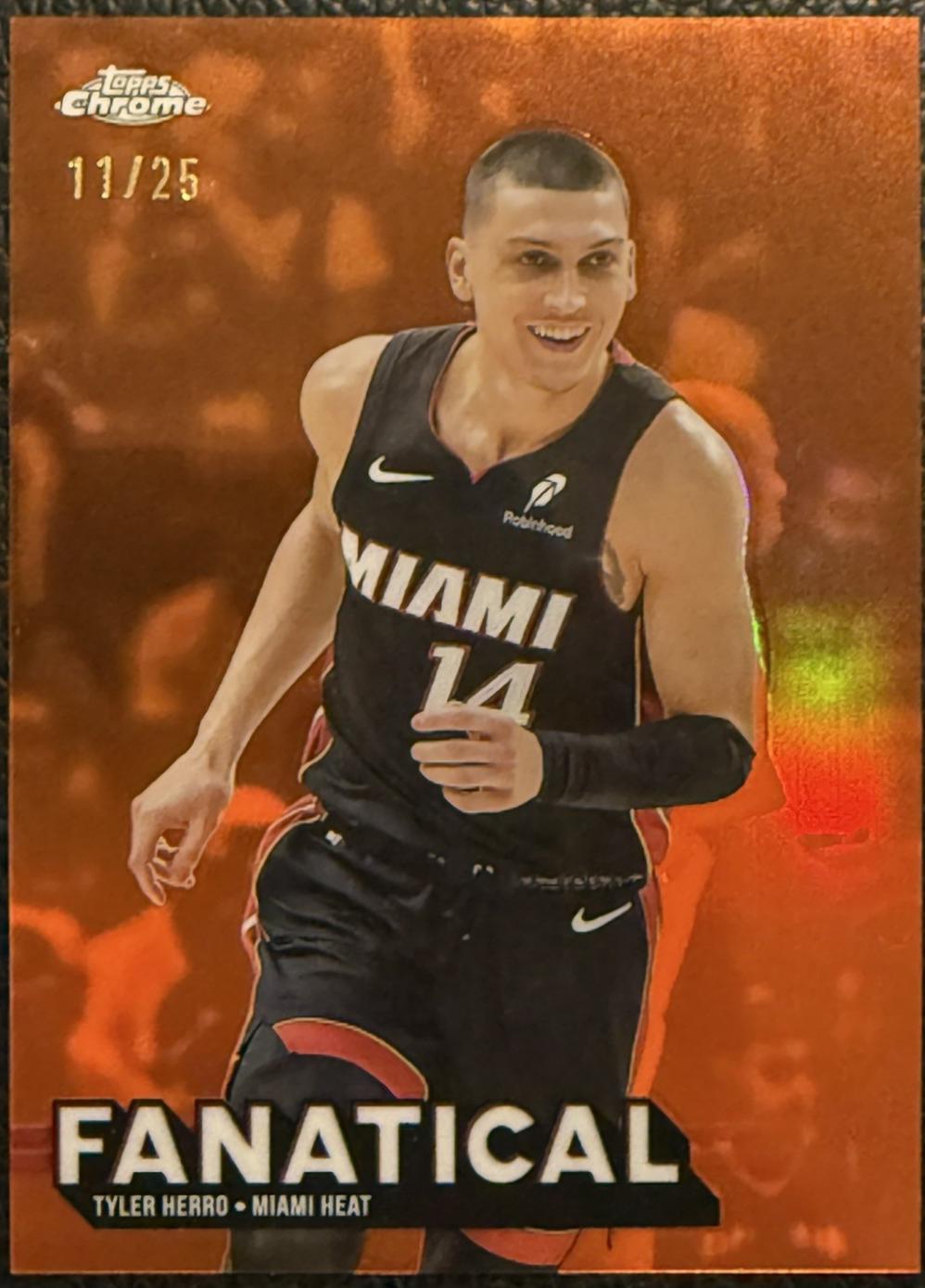 Tyler Herro [Orange] #FAN-10